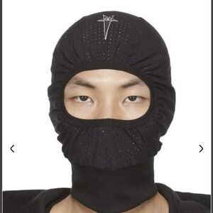 Rick Owens Black Balaclava